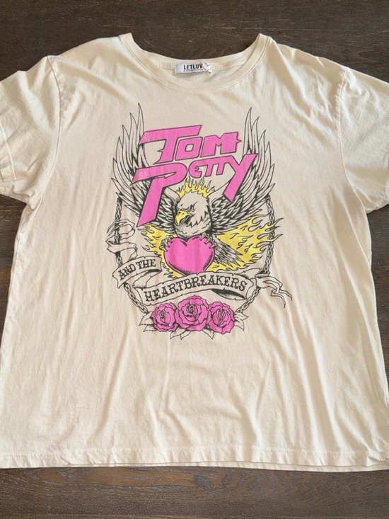 Anthropologie Tops - Letluv for Anthropologie Tom Petty and the Heartbreakers Graphic Tee size XL